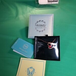 Love Heart Necklaces for Women  Birthstone Pendant Necklace Anniversary Birthday